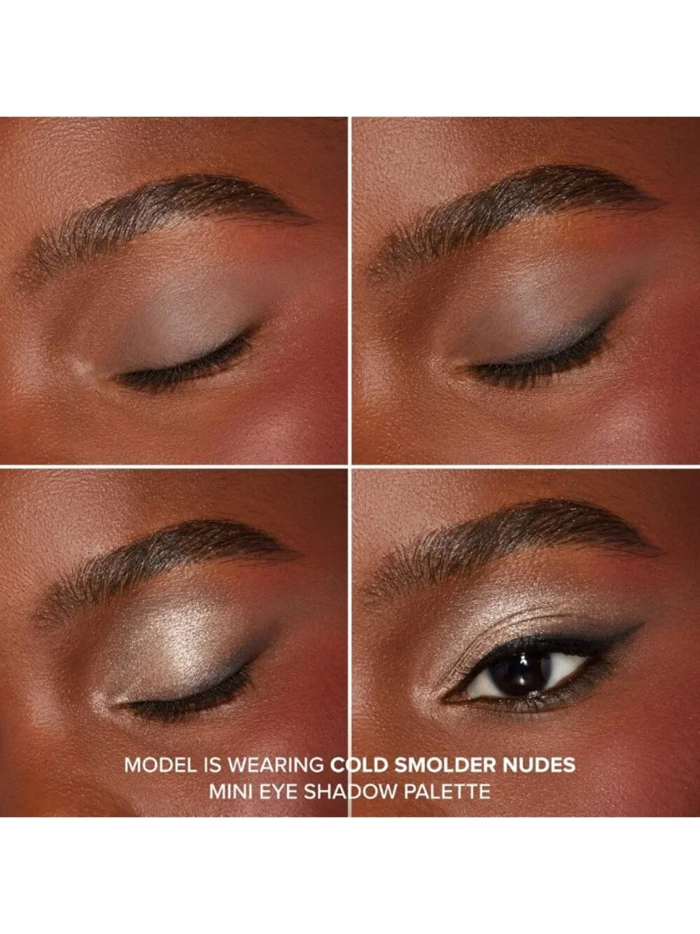 Natural Nudes Mini Eyeshadow Palette | Creamy High Pigment Matte & Shimmer